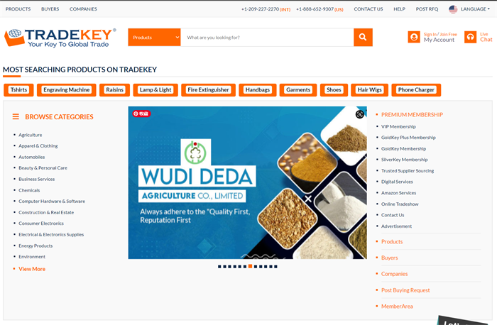 Tradekey – 南亞最大的B2B平臺(tái) | 27PR跨境電商導(dǎo)航