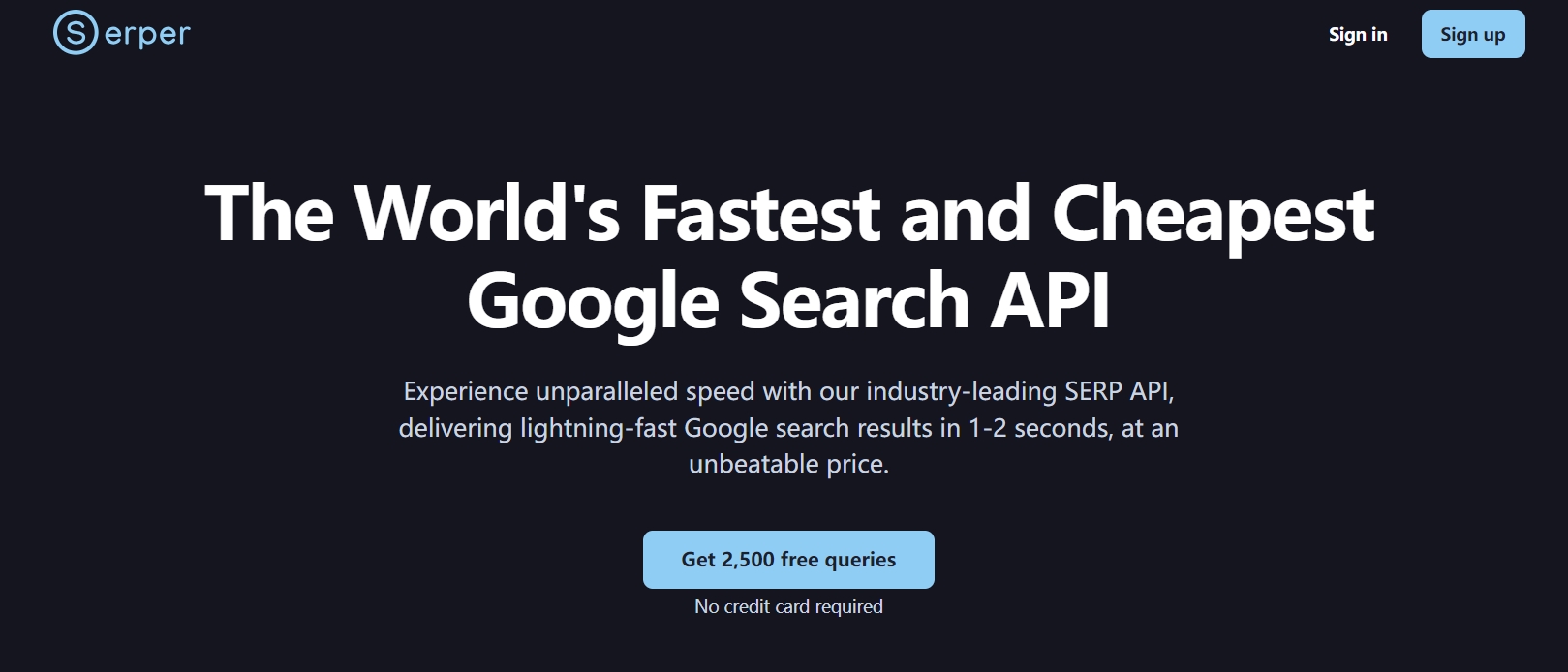 Serper – 提供Google Search 排名 API | 27PR跨境電商導(dǎo)航